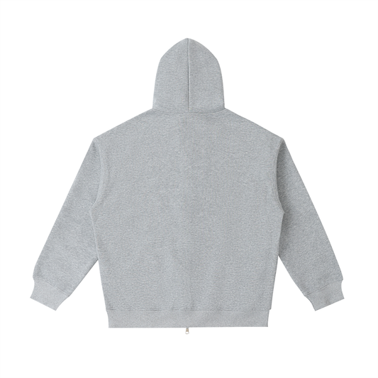 LAYERED ZIP-UP