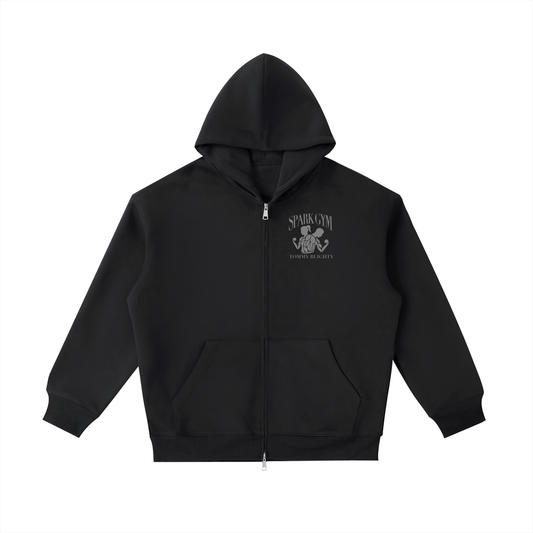 SPARK GYM LEGACY LAYERED ZIP UP