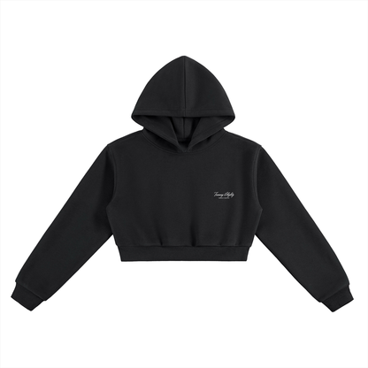 WOMENS CROPPED HOODIE
