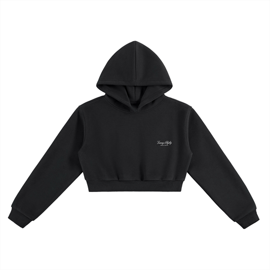 WOMENS CROPPED HOODIE