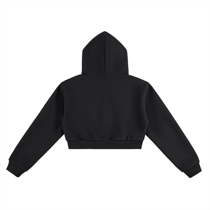 WOMENS CROPPED HOODIE
