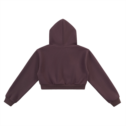 WOMENS CROPPED HOODIE